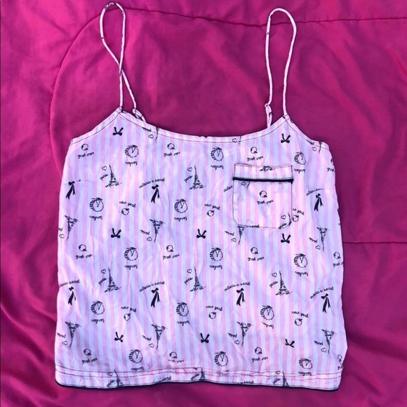 PINK Victoria's Secret Other - Vintage Victorias Secret PINK Sleepwear Tank Top